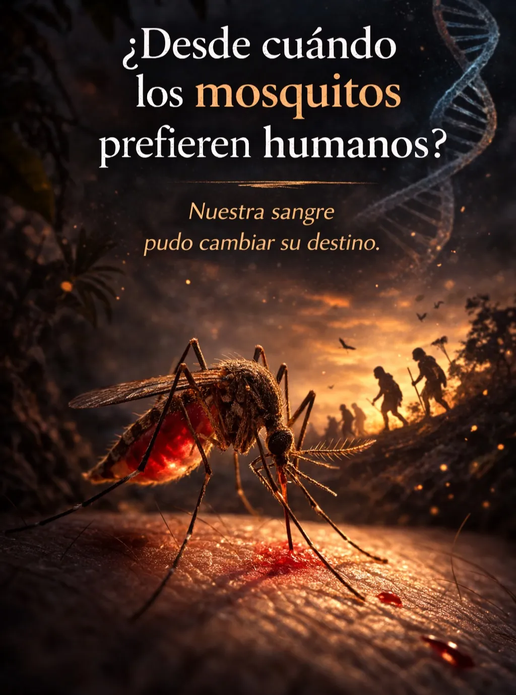 Desde cuándo los mosquitos prefieren humanos